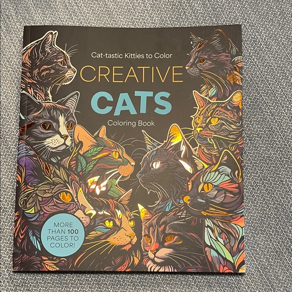 Other - Creative Cats Adult Coloring Book for Cat Lovers